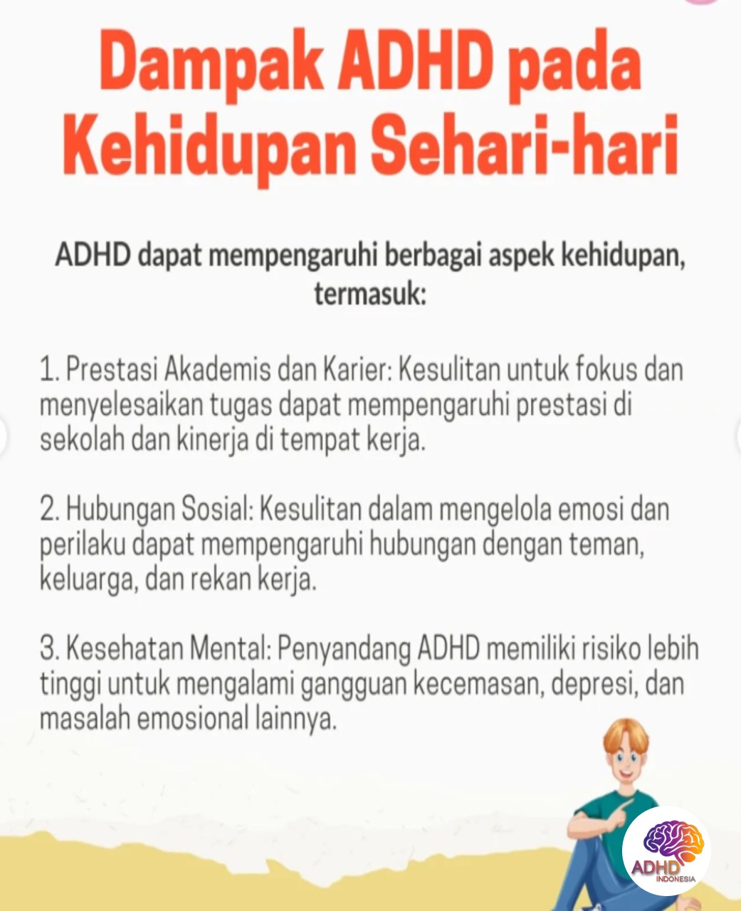 ADHD dan Hubungan Sosial Anak di Lingkungan Sekolah di Kabupaten Subang